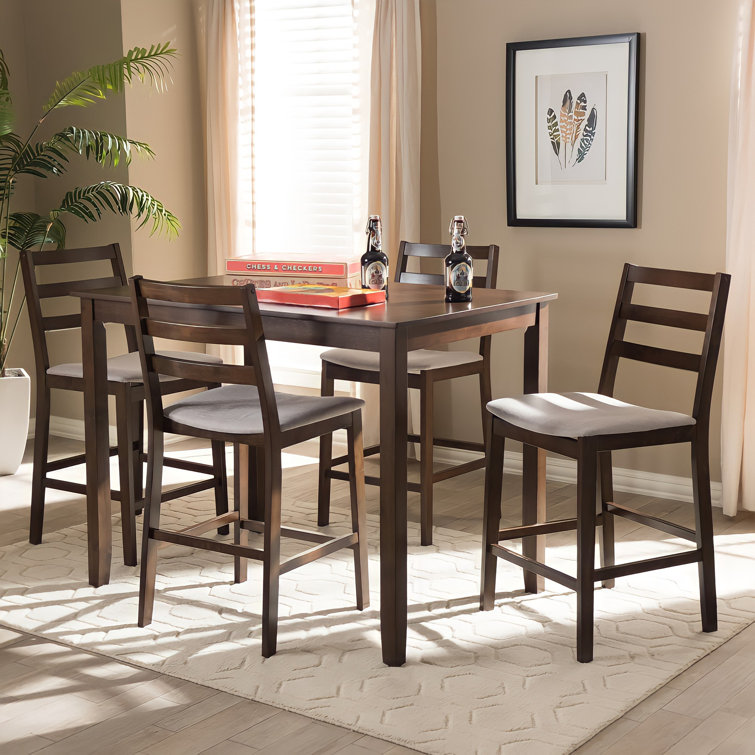 Red Barrel Studio® Nadine 4 Person Counter Height Dining Set Wayfair